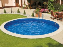 Каркасный бассейн Ibiza круглый глубина 1,2 м диаметр 4 м