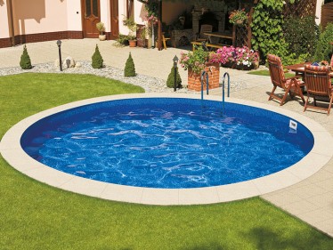 Каркасный бассейн Ibiza круглый глубина 1,2 м диаметр 6 м