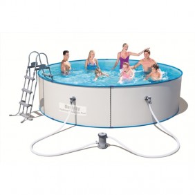 Стальной бассейн BestWay Hydrium Splasher Pool Set 360х90 см, 8648 л