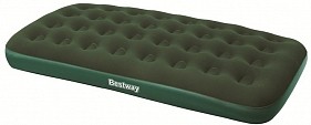 Bestway Надувной матрас Flocked Air Bed(Twin) - D Cell Pump 188х99х22 см + насос на батарейках (67553)