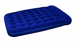 Bestway Надувной матрас Easy Inflate Flocked Air Bed(Queen) 203x152x28 см, встроенный ножной насос (67226)
