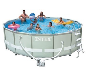 Каркасный бассейн Intex Ultra Frame, 427х122см, 14600л (28312)