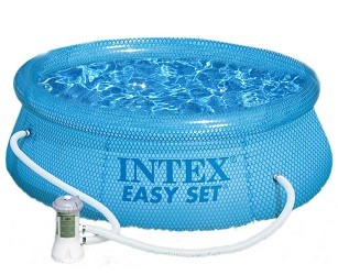 Бассейн Intex Easy Set 244х76см с прозрачным кольцом, 2419л