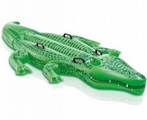 58562 Надувная игрушка-наездник 203х114см &quot;Крокодил&quot; от 3 лет