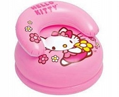 48508 Надувное детское кресло 66х42см &quot;Hello Kitty&quot; Sanrio, 35 кг, от 3 до 8 лет